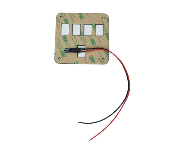 冷光片+薄膜按鍵開(kāi)關(guān) 